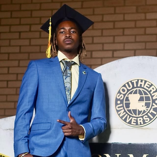 Graduate in a suit, Crowned Culture shoot